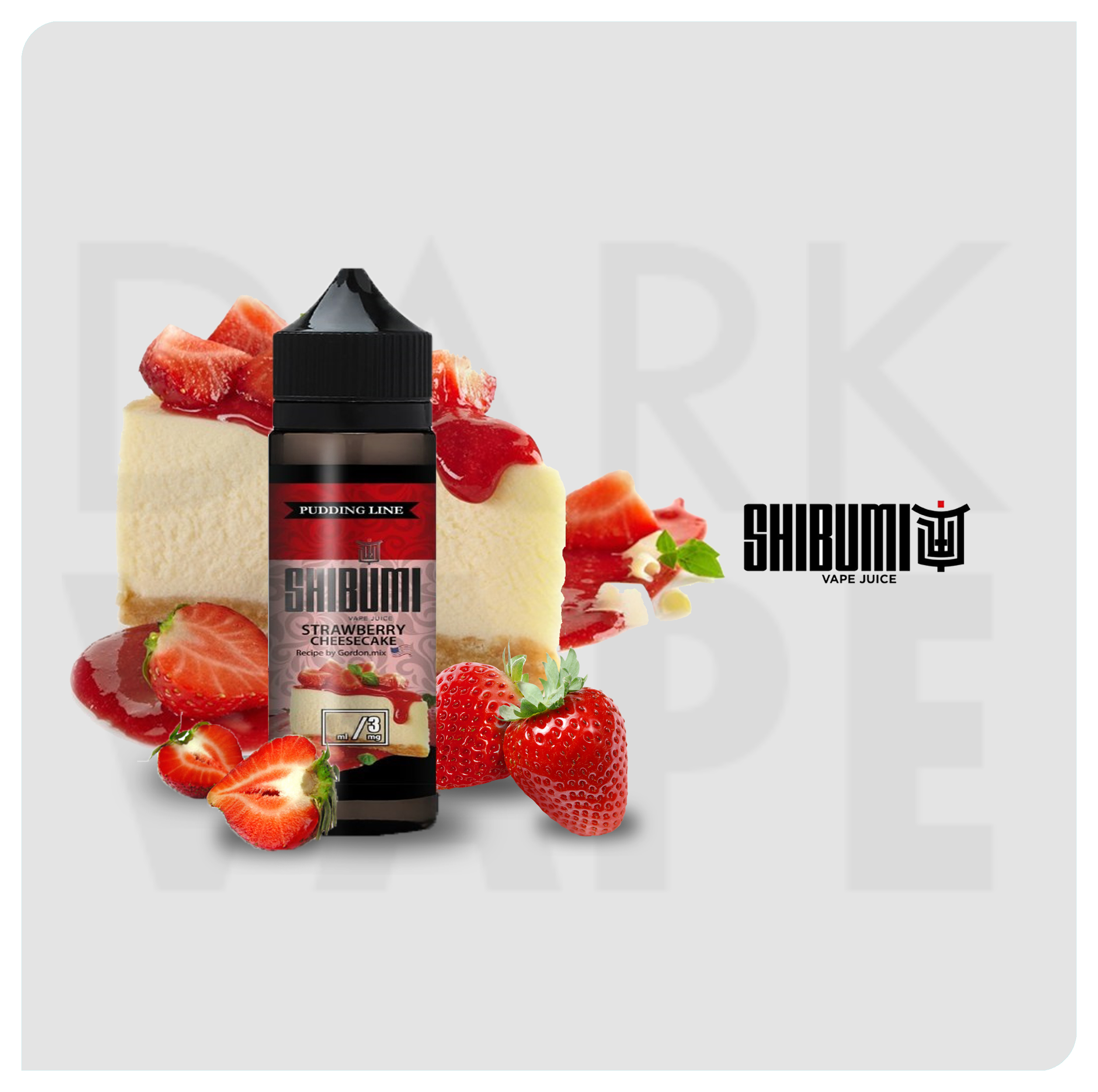 STRAWBERRY CHEESECAKE - SHIBUMI PUDDING LINE