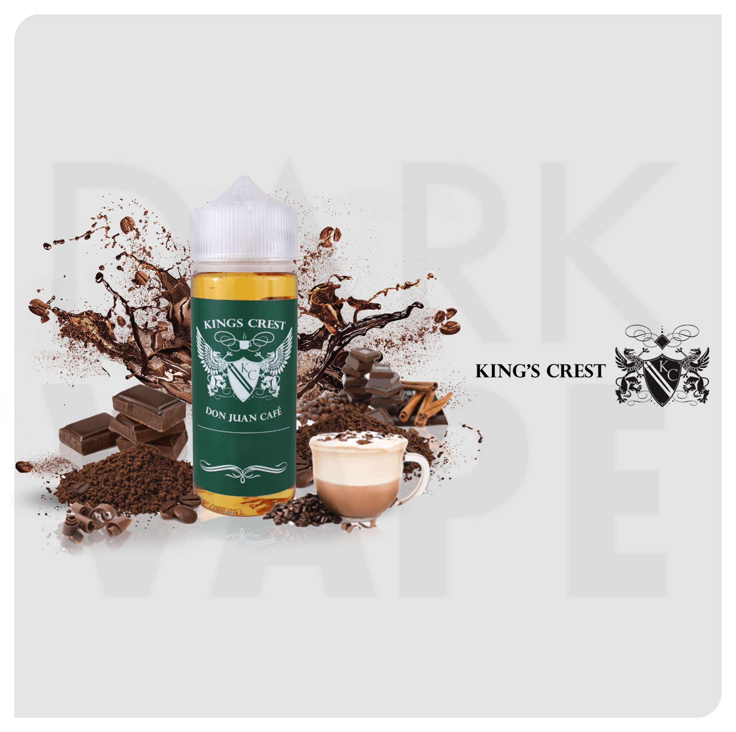 King's Crest - Don Juan Café - 120ml - 3mg - Imagen 2