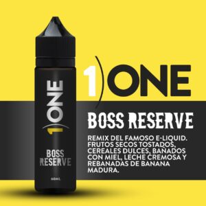 Líquido BOSS RESERVE - ONE - 3mg - 60ml