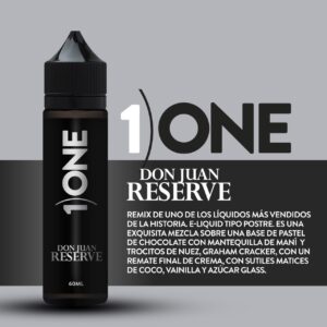 Líquido - DON JUAN RESERVE - ONE - 3mg - 60ml