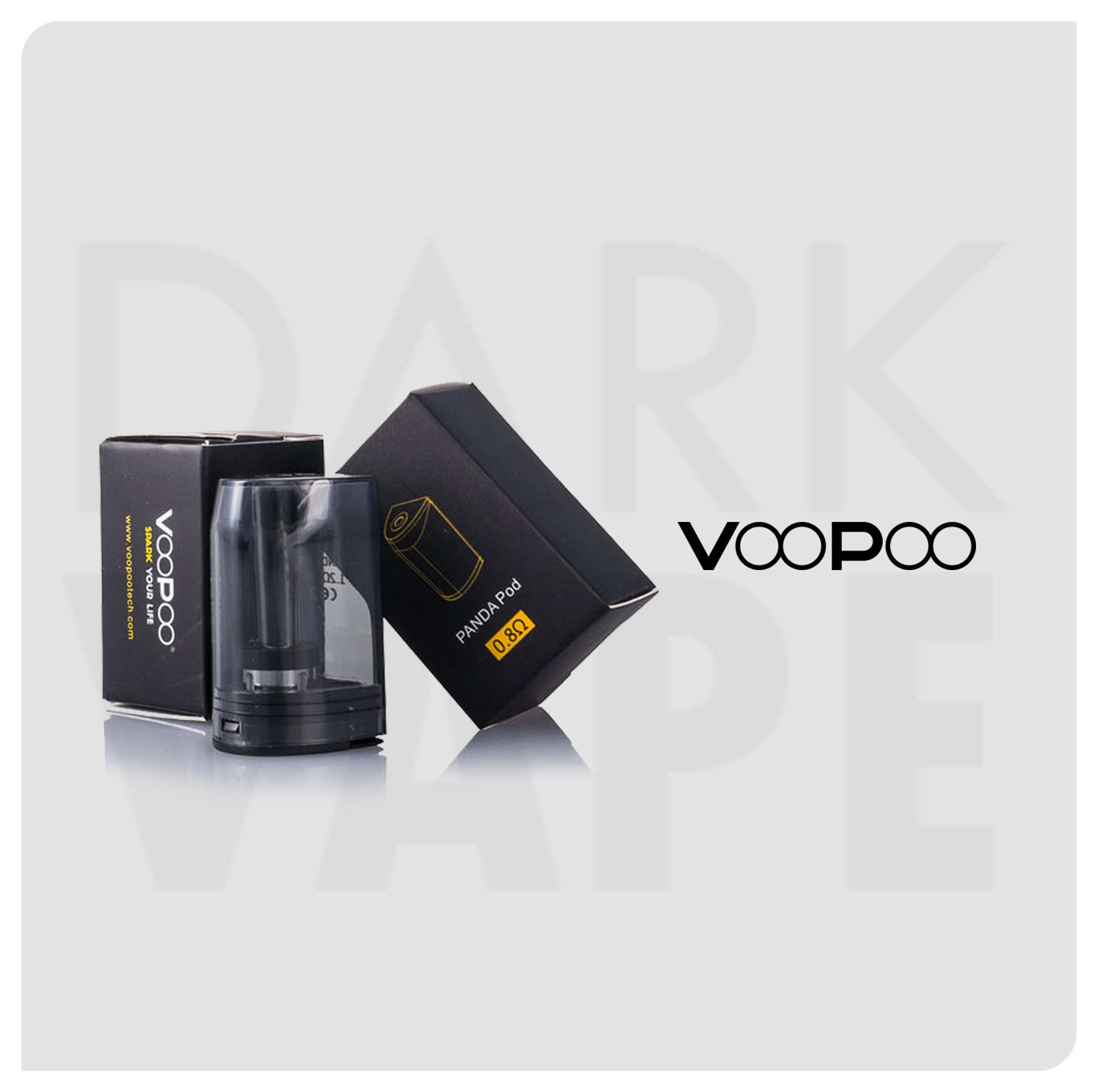 REPUESTO - Pod´s - Voopoo - Replace Pod´s Panda "0.8 ohm" (Regular E-liquid) - (Pack x 1)