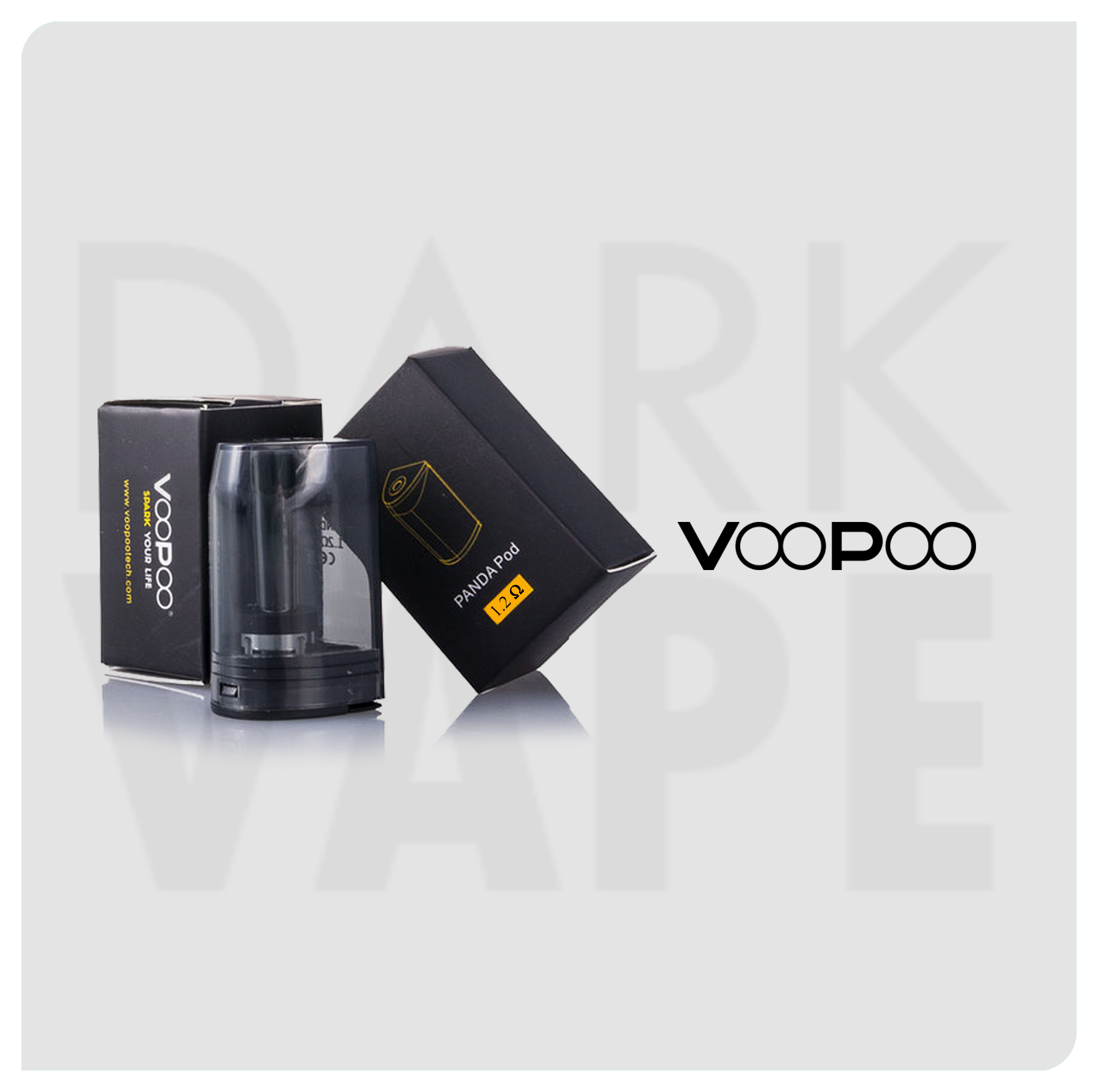 REPUESTO - Pod´s - Voopoo - Replace Pod´s Panda "1.2 ohm" (5ml) - (Salt E-liquid) - (Pack x 1)