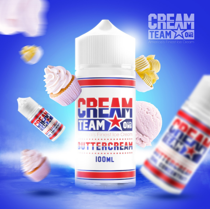 King's Crest - Cream Team - BUTTERCREAM - 100ml - 3mg - Imagen 3