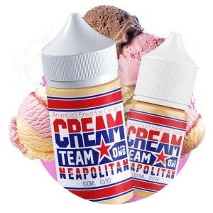 King's Crest - Cream Team - Neapolitan - 100ml - 3mg
