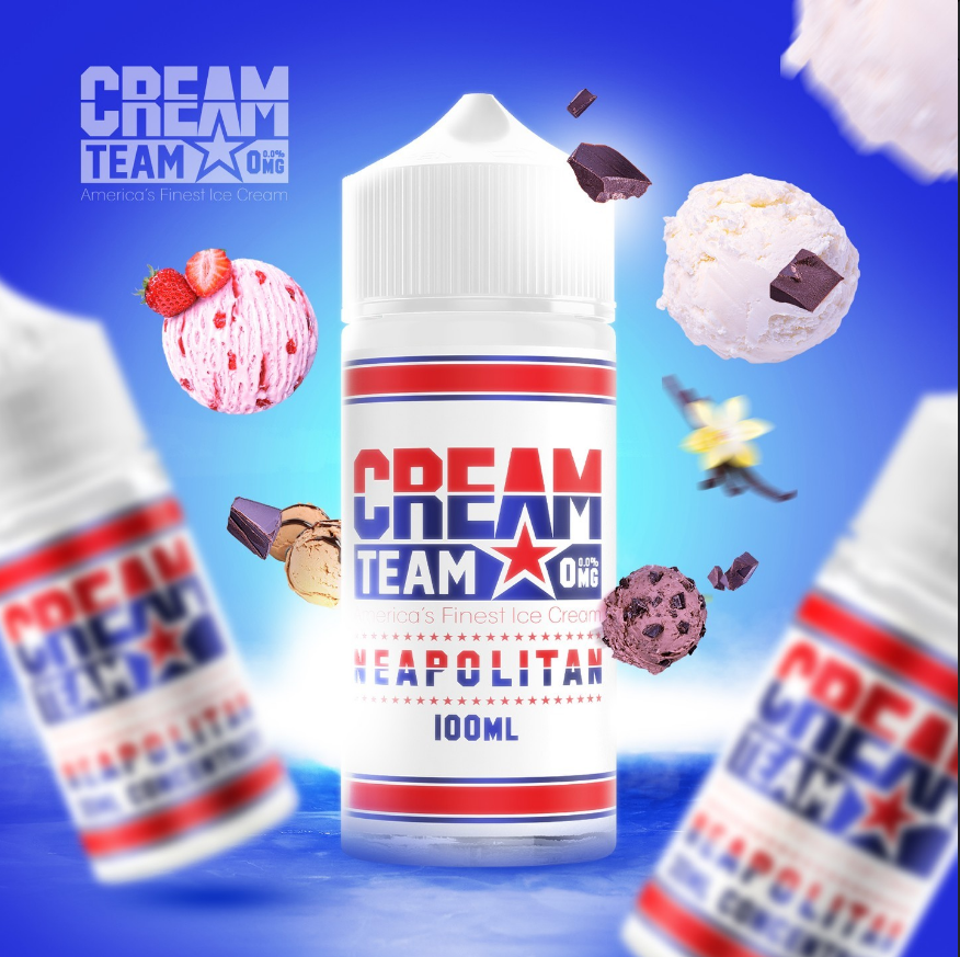 King's Crest - Cream Team - Neapolitan - 100ml - 3mg - Imagen 3