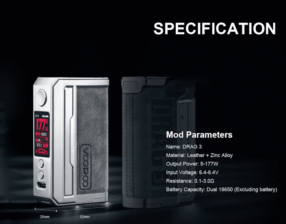 DRAG 3 MOD Avanzado - SMOKY GREY - Imagen 7