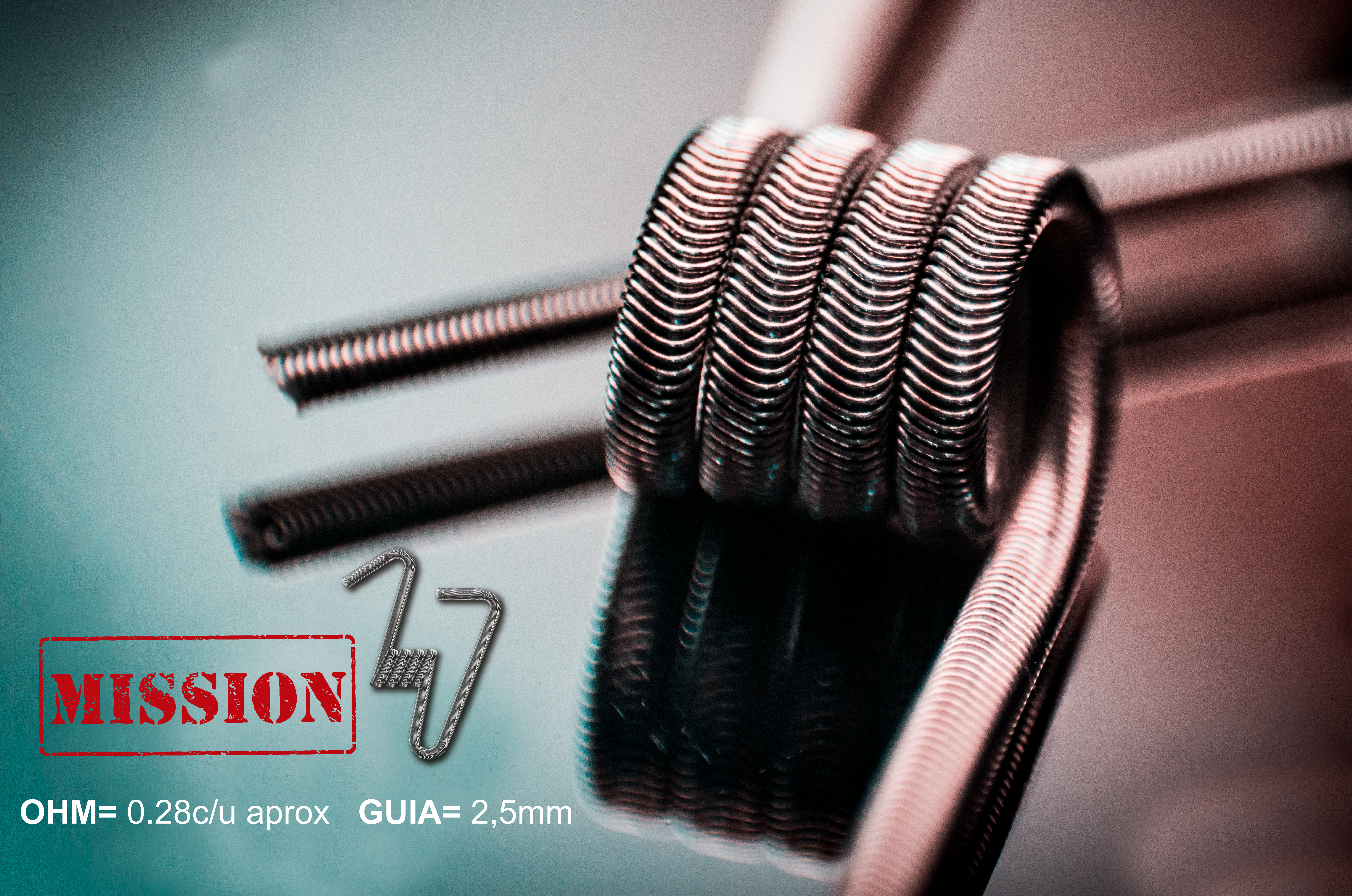 ALIEN MISSION 17 0,28Ω c/u N80 2,5mm x6 - Imagen 2