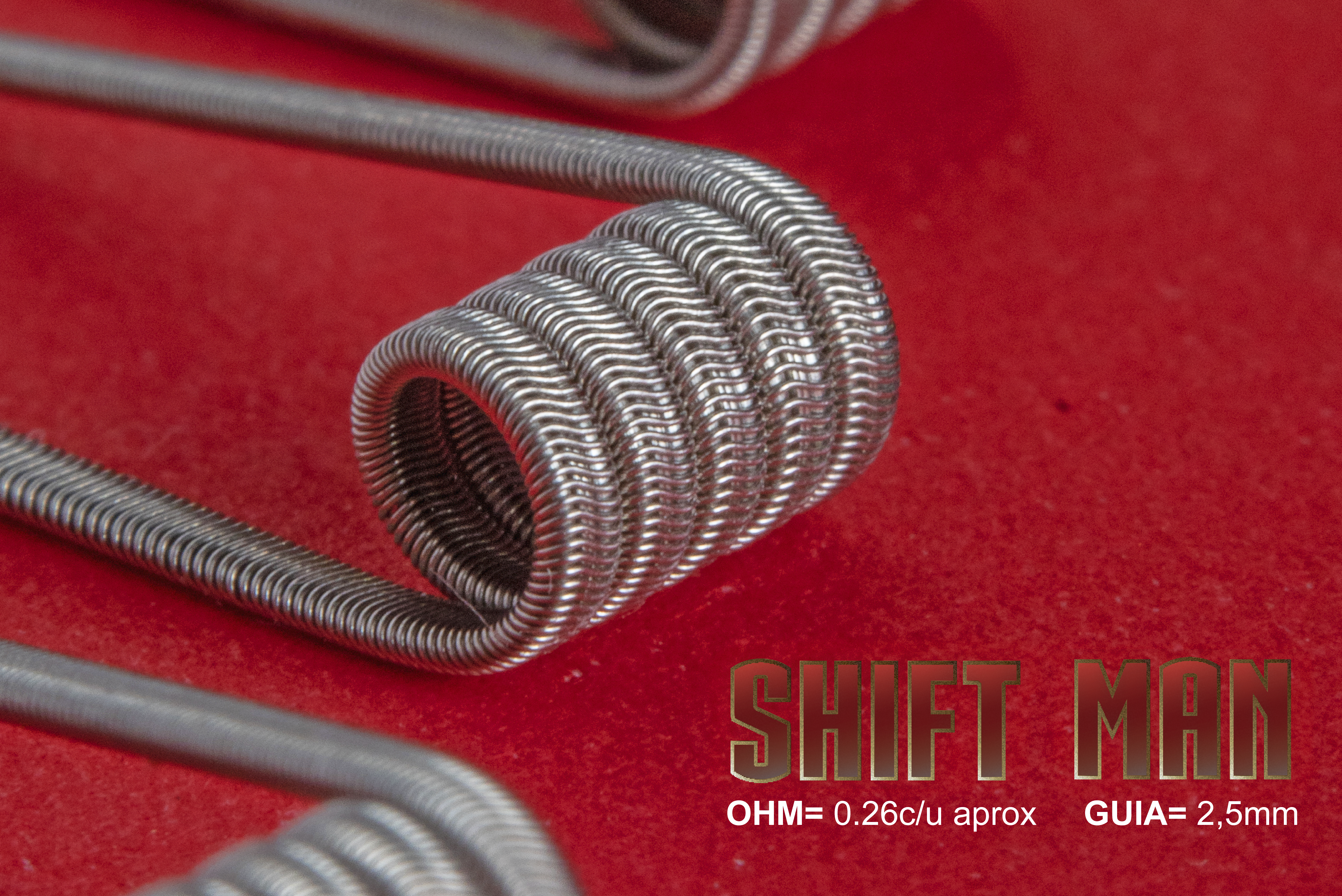 ALIEN SHIFT MAN 0,26Ω c/u N80 2,5mm x6 (ex Iron-man) - Imagen 2