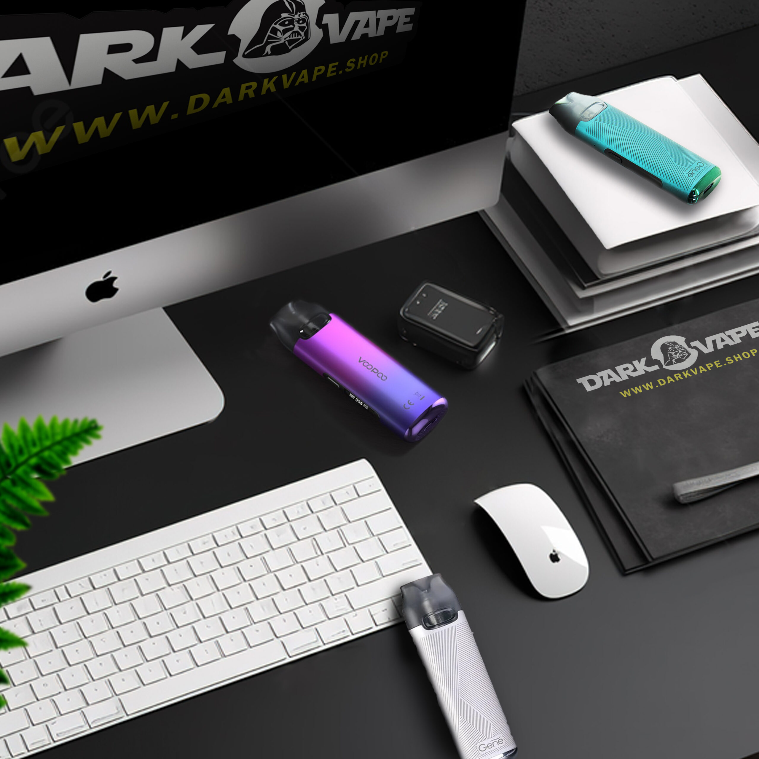 Voopoo Vthru Pro Kit - SILKY GREEN - Pod Recargable - Imagen 2