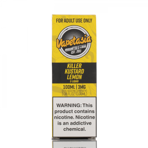 Vapetasia Killer Kustard Lemon - 3mg - 100ml - Imagen 3