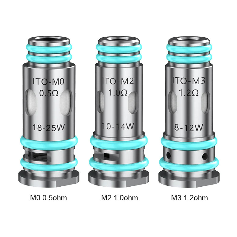 RESISTENCIA - Comercial - Voopoo - ITO Mesh Coils M2 1.0ohm 5pcs - (Pack x 5) - Imagen 6