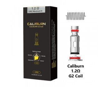 Resistencias Uwell Caliburn G / G2 1.0Ω / 1.2Ω - (Pack x 4) - Imagen 2