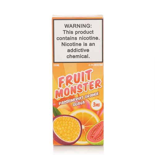 Jam Monster - Fruit Monster Passionfruit Orange Guava - 3mg - 100ml - Imagen 3