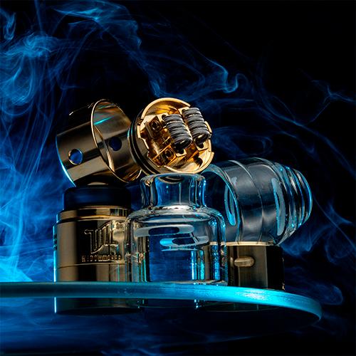 ACCESORIO - COMPETITION - Trinity Glass Vape - GOON 24mm RDA - (Pack x 1) - TRANSPARENTE - Imagen 2