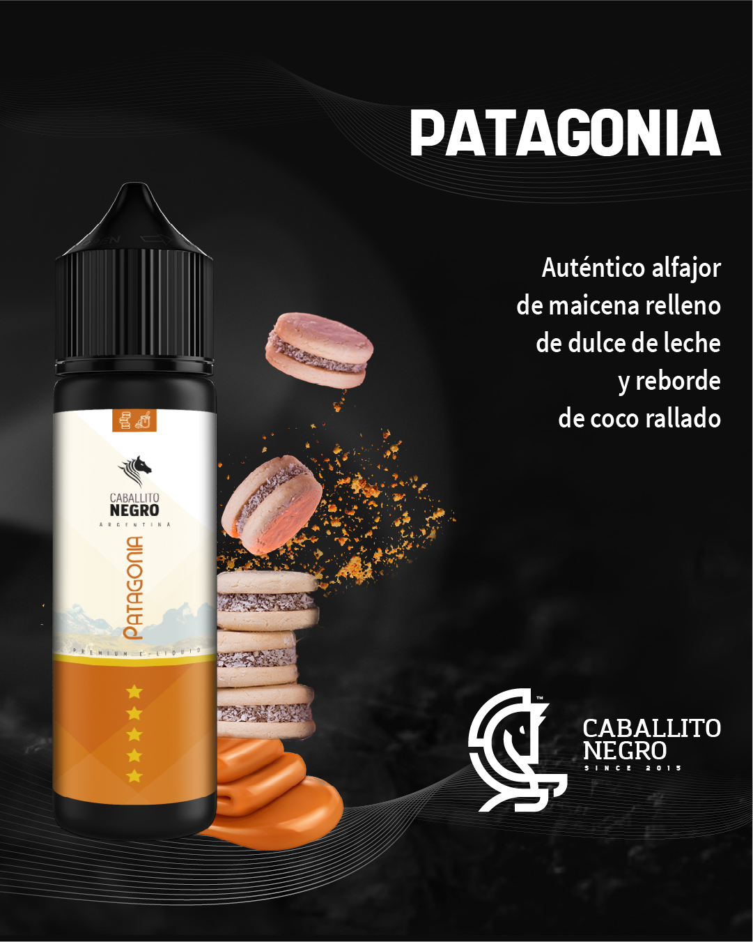 E-LIQUID - Nacional - CABALLITO NEGRO - PATAGONIA - Imagen 2
