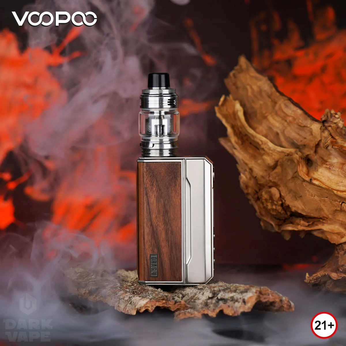 Drag 4 Box Mod Avanzado - PALE + GOLD WALNUT