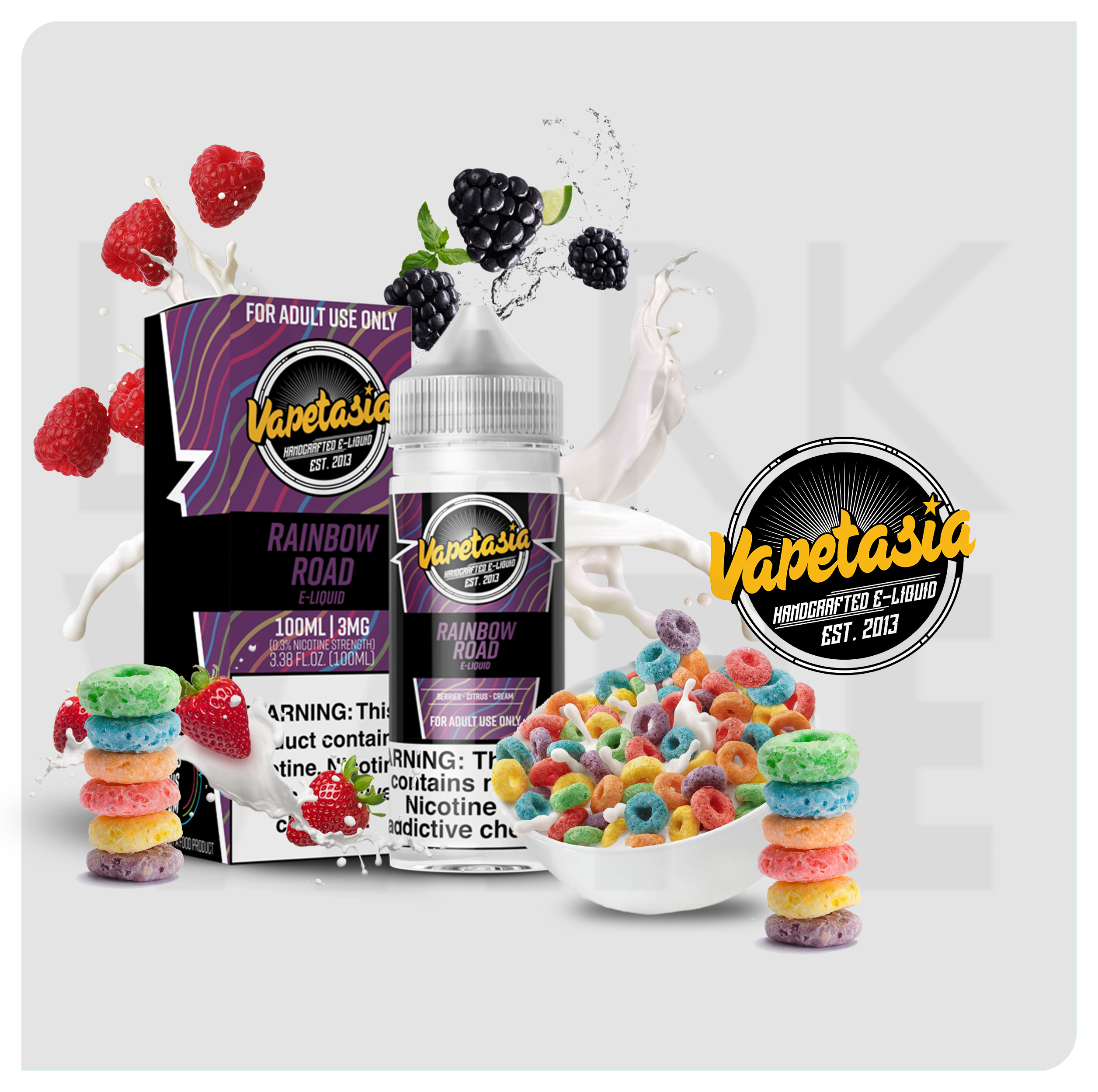 Vapetasia - Rainbow Road - 3mg - 100ml