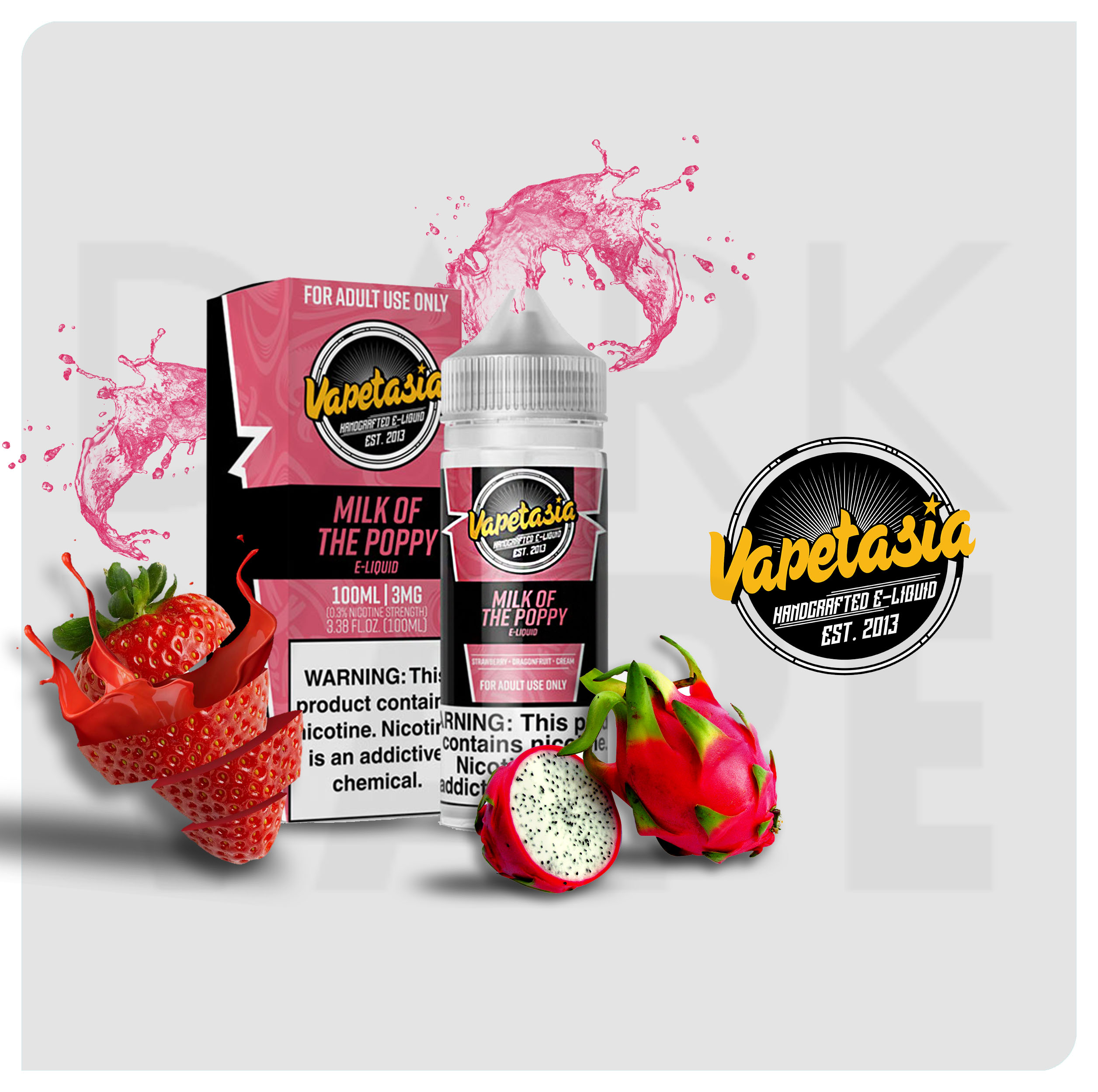 Vapetasia - Milk of the Poppy - 3mg - 100ml