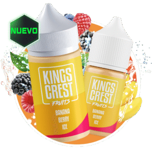 King´s Crest Fruits Sal Nic - Banana berry ice