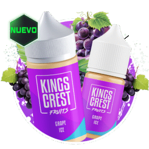 King´s Crest Fruits Sal Nic - Grape ice