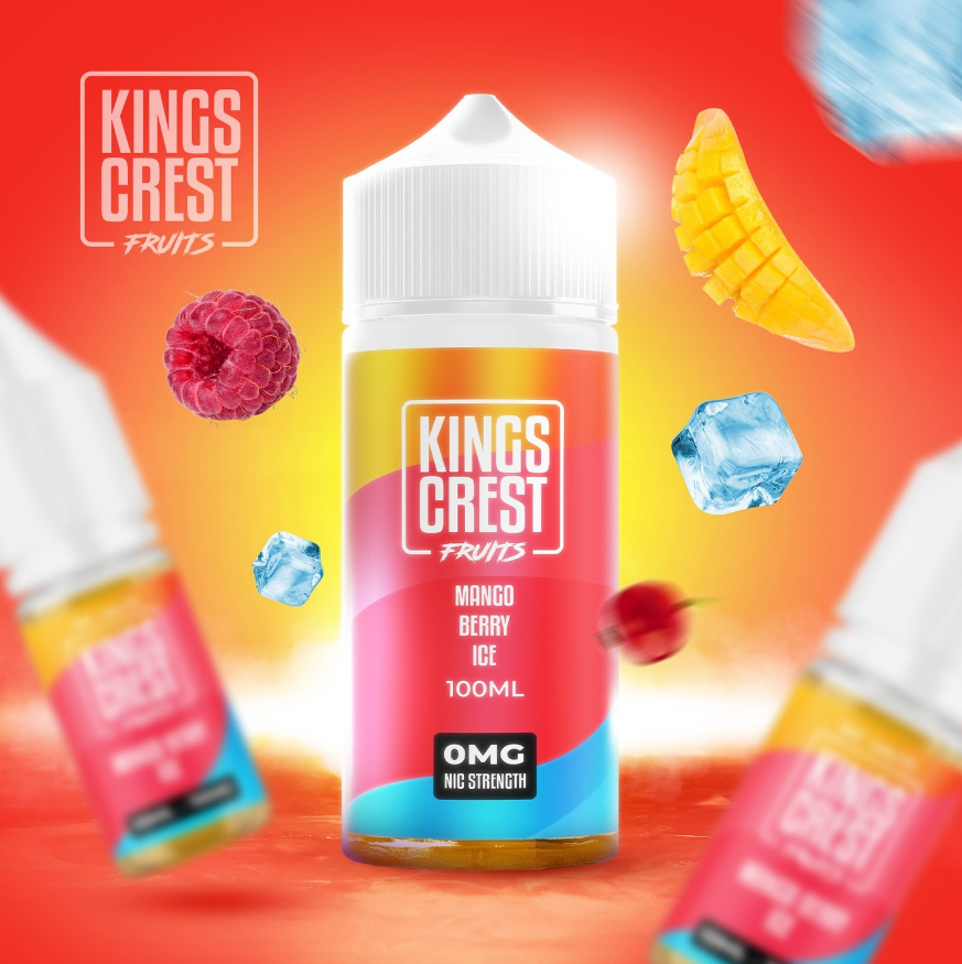 King's Crest Fruits - Mango Berry Ice - 120ml - 3mg - Imagen 2