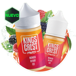 King´s Crest Fruits Sal Nic - Mango berry ice