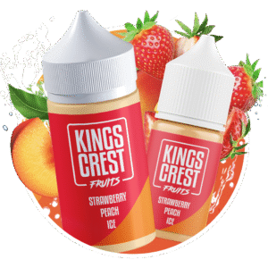 King´s Crest Fruits Sal Nic - Strawberry peach ice