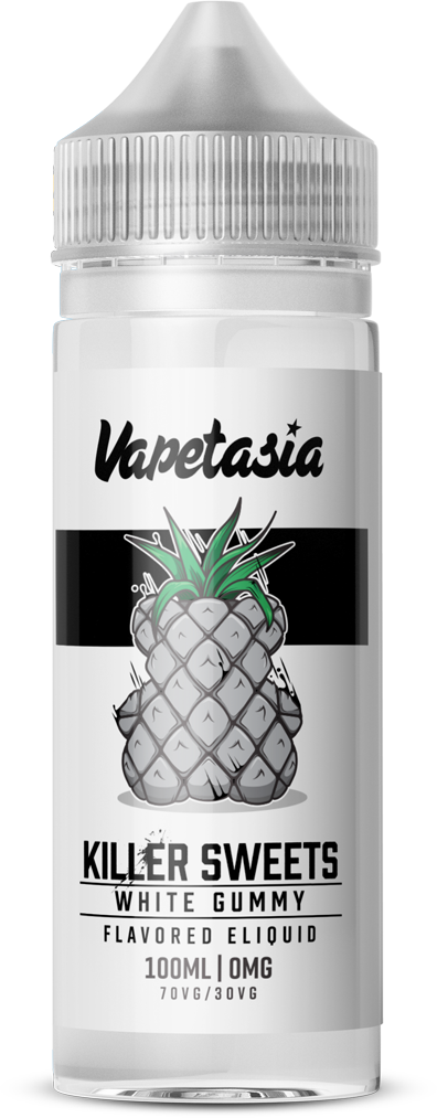 Vapetasia - Killer Sweets - WHITE Gummy - 3mg - 100ml - Imagen 3