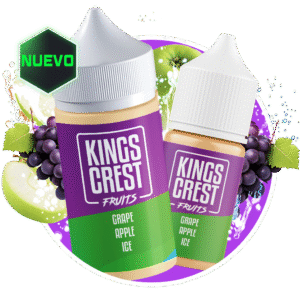 King´s Crest Fruits Sal Nic - Grape Apple Ice