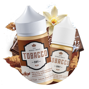 King's Crest - Sal Nic - Tobacco VCT 35mg - VCT Dry