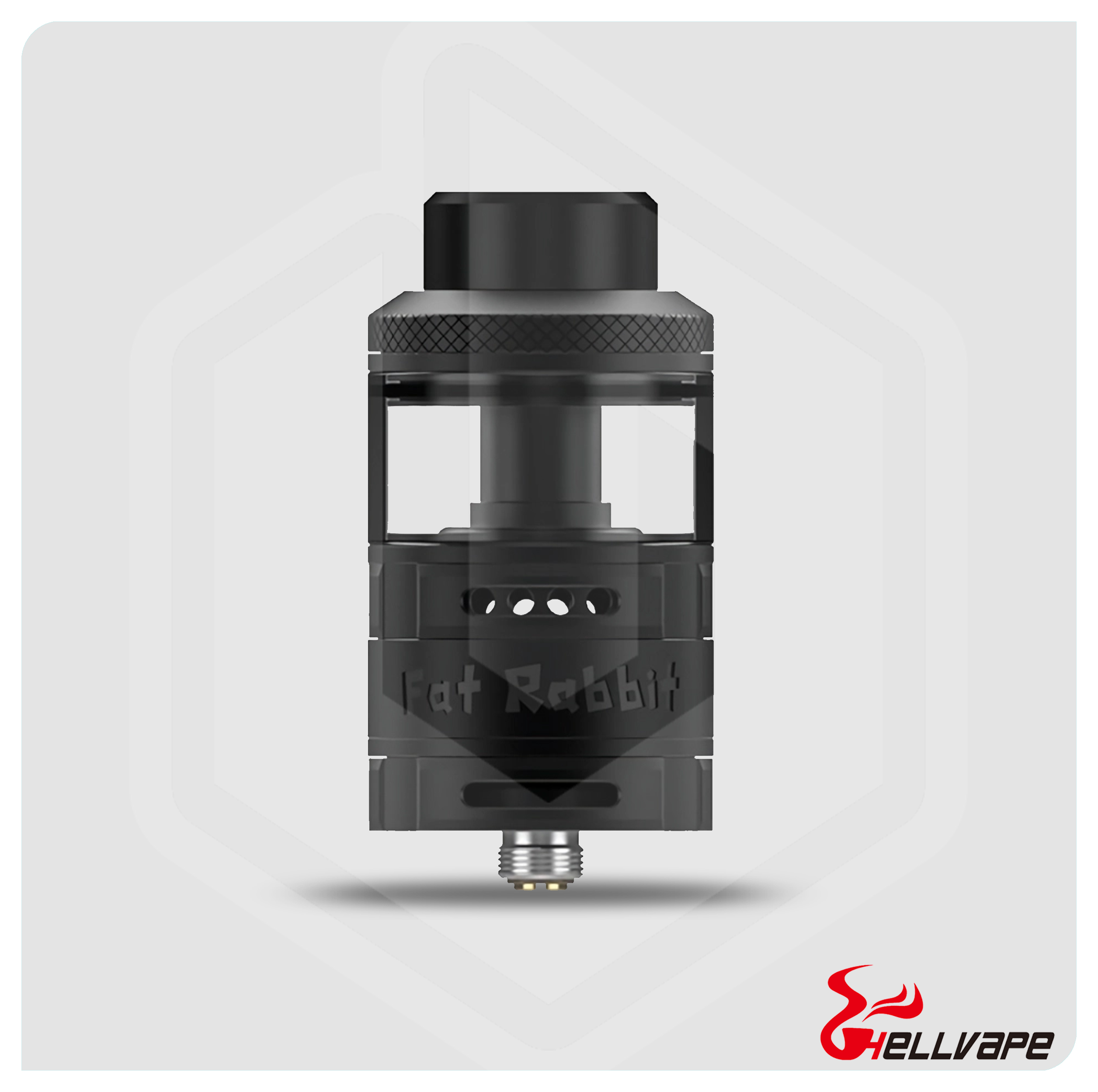 Hellvape - Fat Rabbit 28mm - 5.5ml - MATTE BLACK