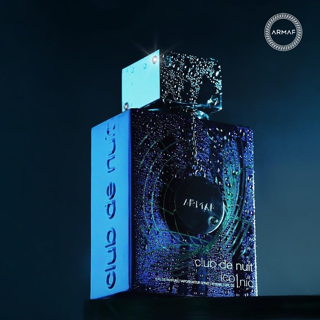 PERFUME - Armaf Club de Nuit Iconic - EDP - 105ml - AZUL Y PLATA - Imagen 3