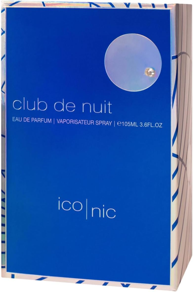 PERFUME - Armaf Club de Nuit Iconic - EDP - 105ml - AZUL Y PLATA - Imagen 2
