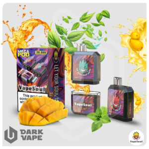 DESECHABLE - Pod Desechable - VapeSoul - Mega Pod Mango + Mint Menthol - 5% - 20.000 puff
