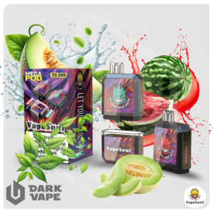 DESECHABLE - Pod Desechable - VapeSoul - Mega Pod Mint + Love66 - 5% - 20.000 puff