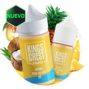 King's Crest Fruits - Mango Piña Colada Ice - 120ml - 3mg