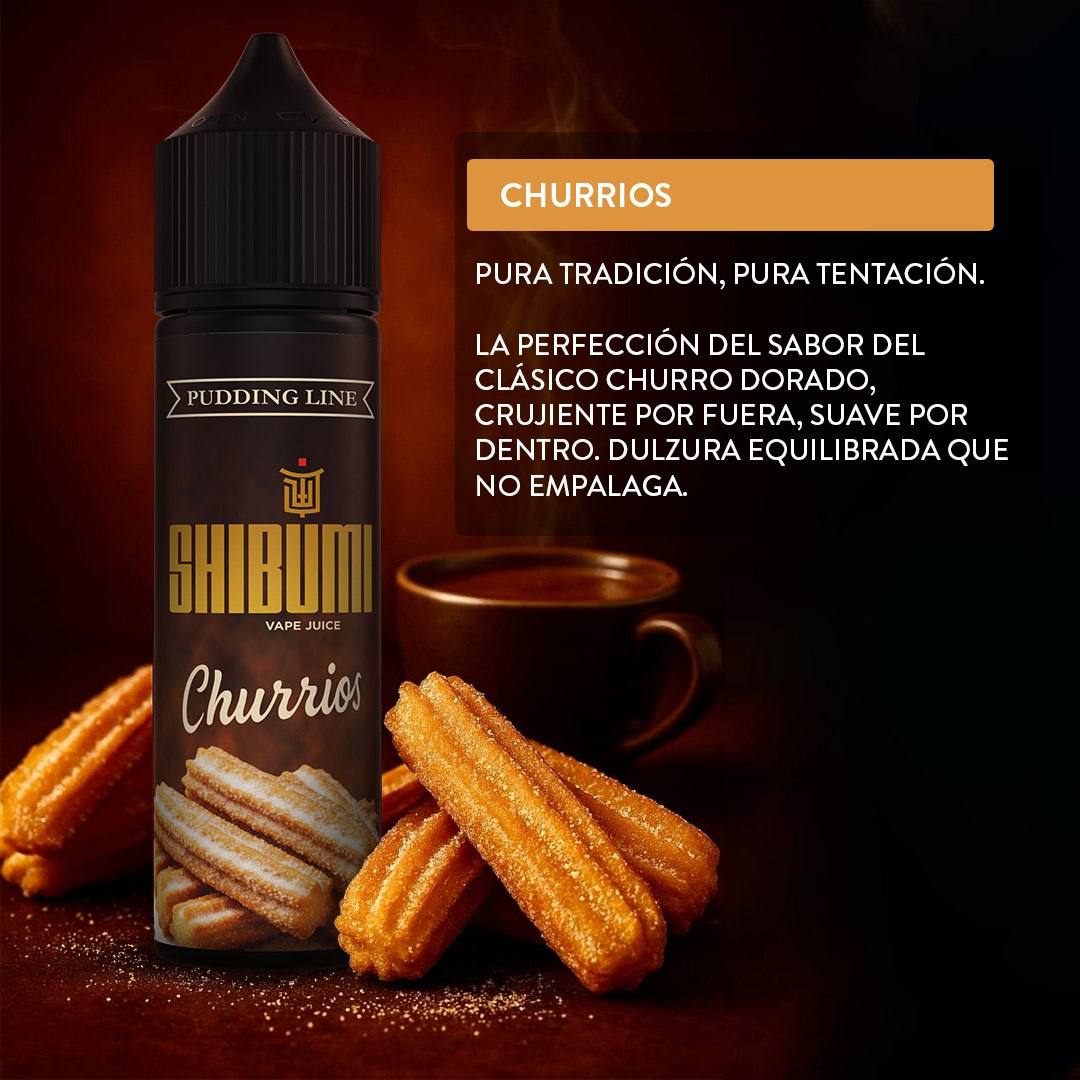 CHURRIOS - SHIBUMI PUDDING LINE