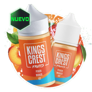 King´s Crest Fruits Sal Nic - Peach Mango Ice