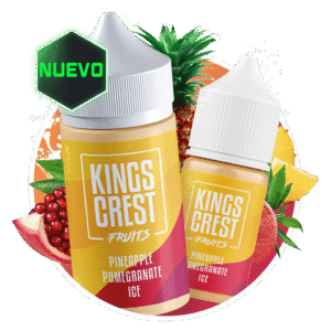 King's Crest Fruits - Pineapple Pomegranate Ice - 120ml - 3mg