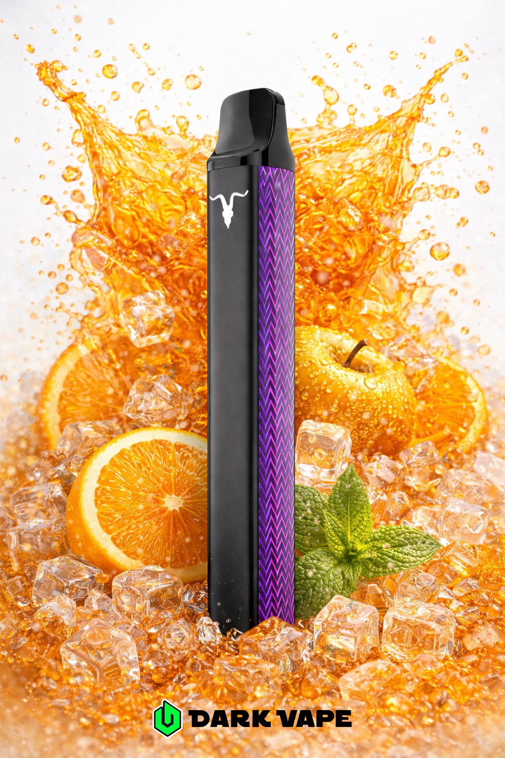 DESECHABLE - V-NANO - IGNITE - Orange Soda Ice - 5% - 1000 puff - BLACK
