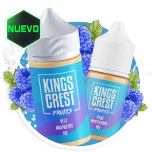 E-LIQUID - FRUITS - King's Crest - Blue Raspberry Ice - 3mg - 120ml